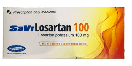 Savi Losartan 100mg H/30V
